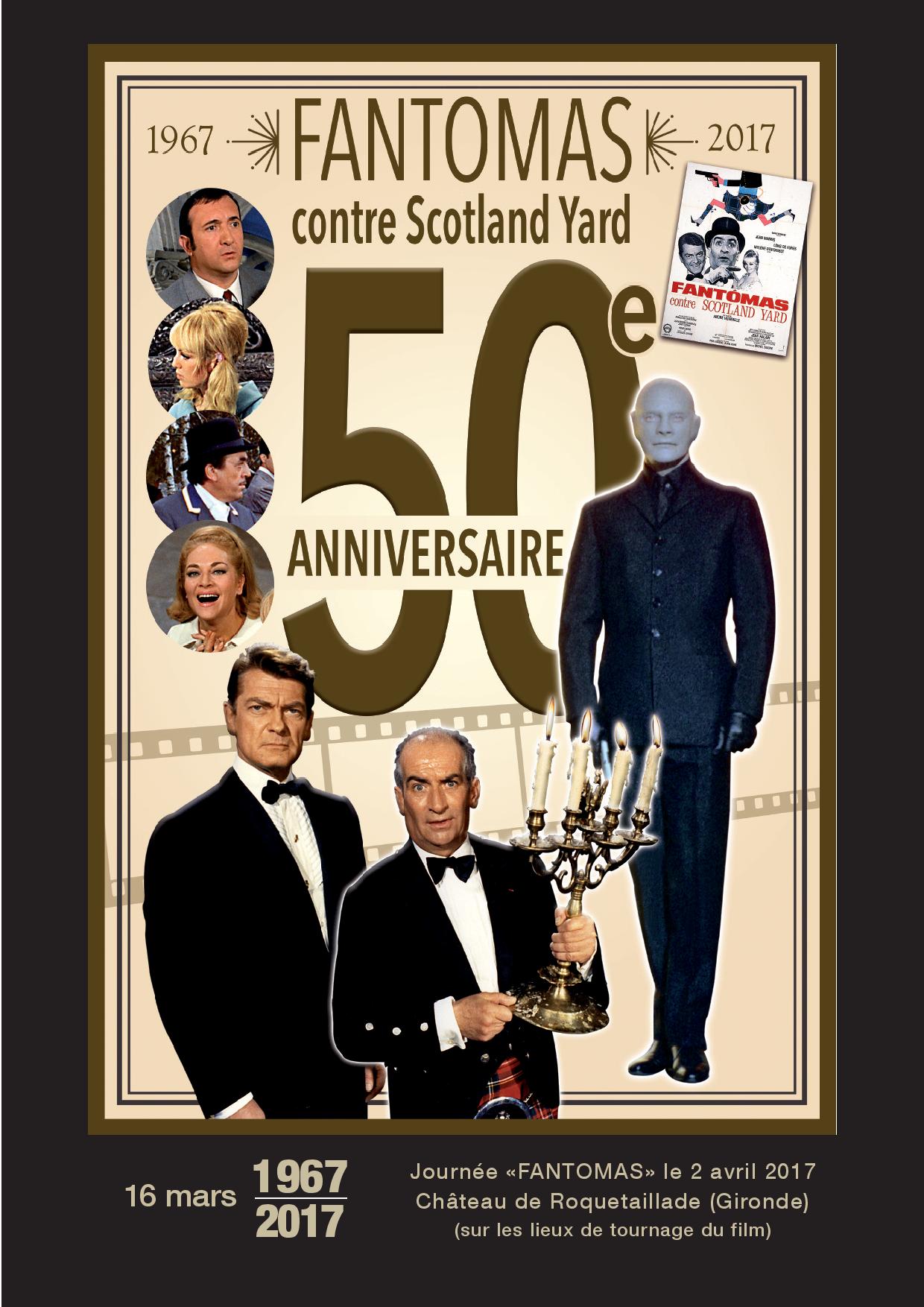 Fantomas contre Scotland Yard - 50e anniversaire